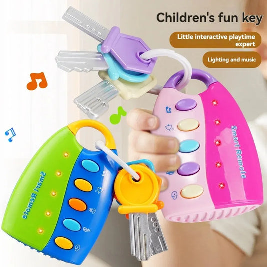 Music & Light Car Key Toy-0