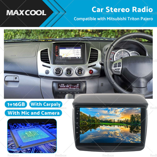 16GB Car Radio Navi GPS BT Android Suitable For Mitsubishi Triton ML MN KA KA-0